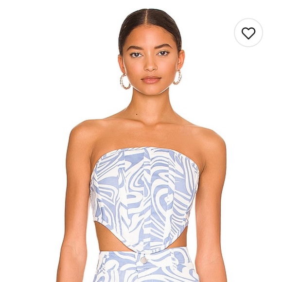 BY DYLN zebra corset - Picture 1 of 3